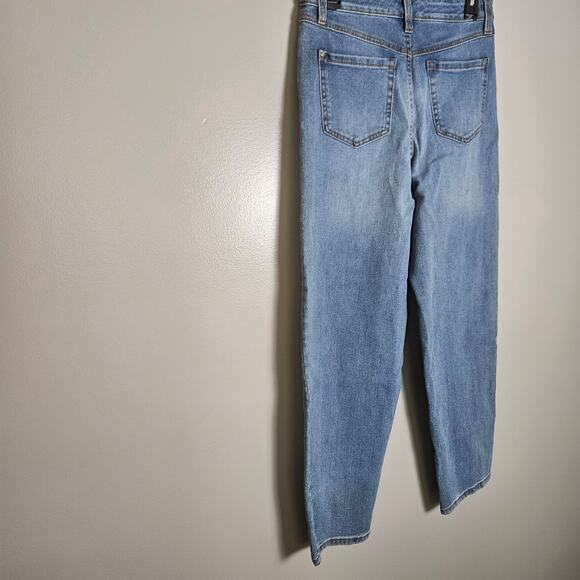NWOT INC High Rise Tapered Leg Boyfriend Jeans Sz 4 - Picture 6 of 11